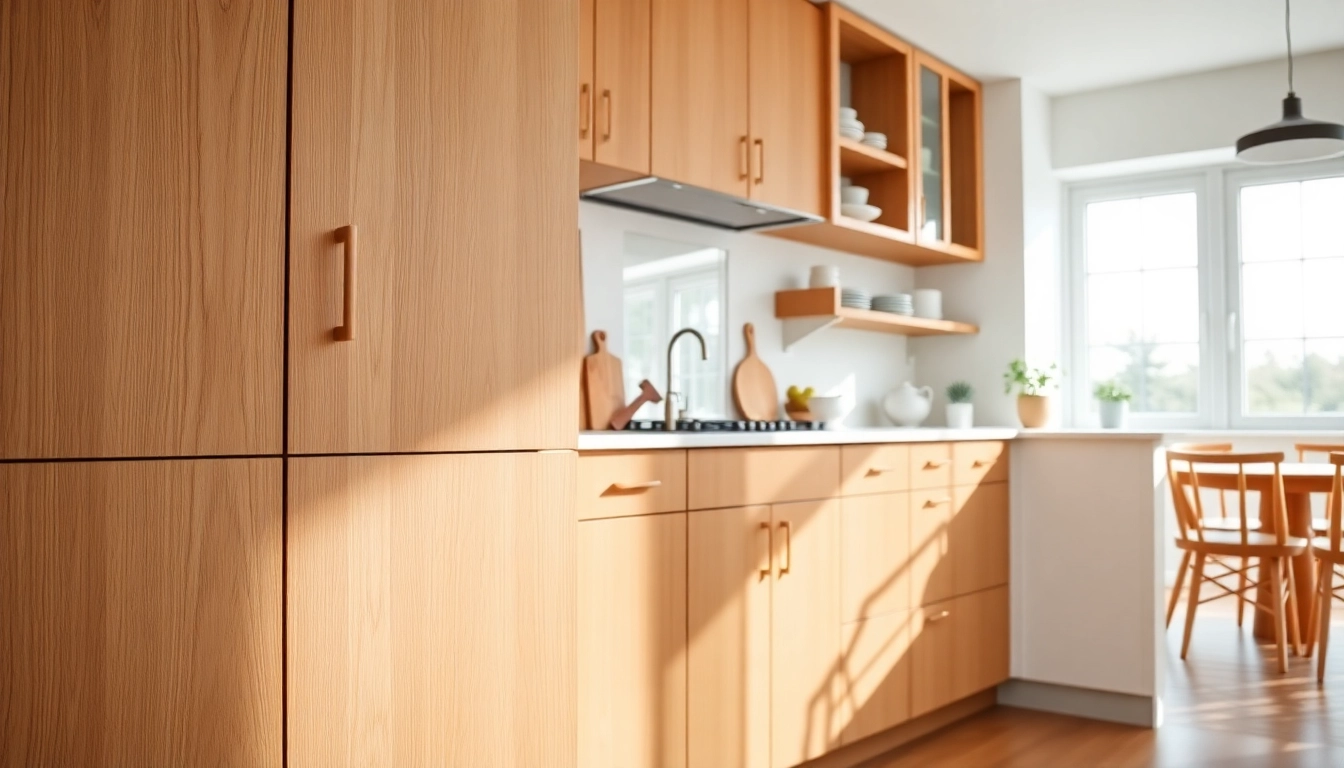 Cabinet Refacing Largo FL showcasing beautifully refaced kitchen cabinets in an inviting setting.