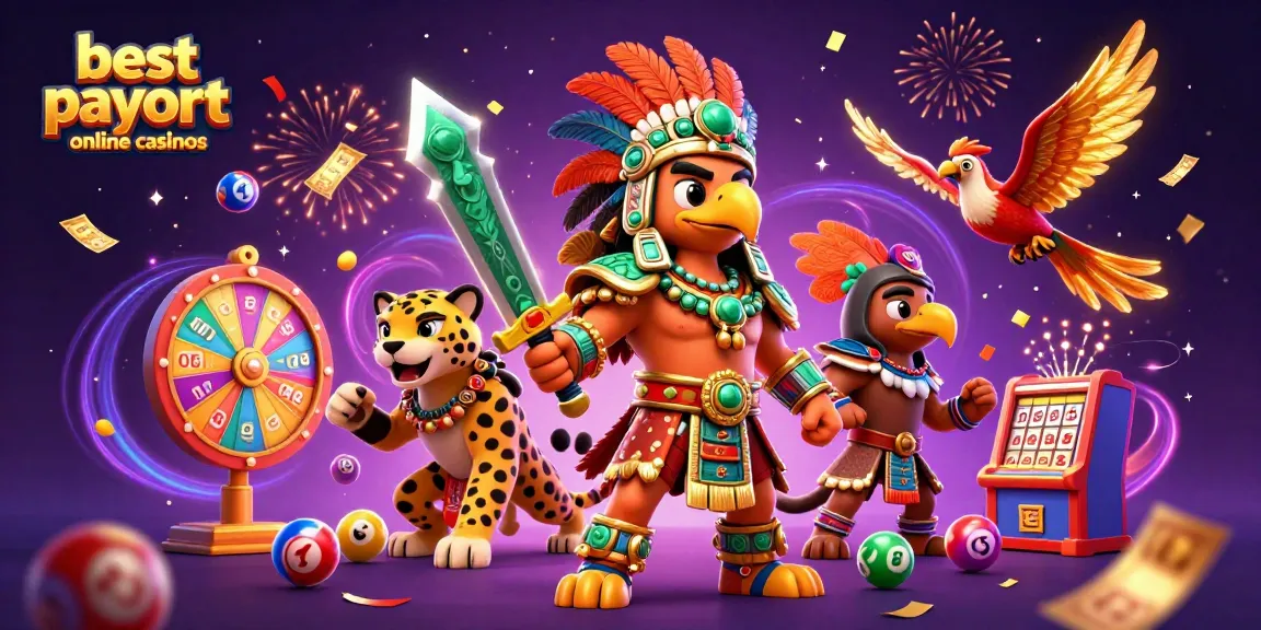 Experience the best payout online casinos with dynamic gaming elements and vibrant themes.