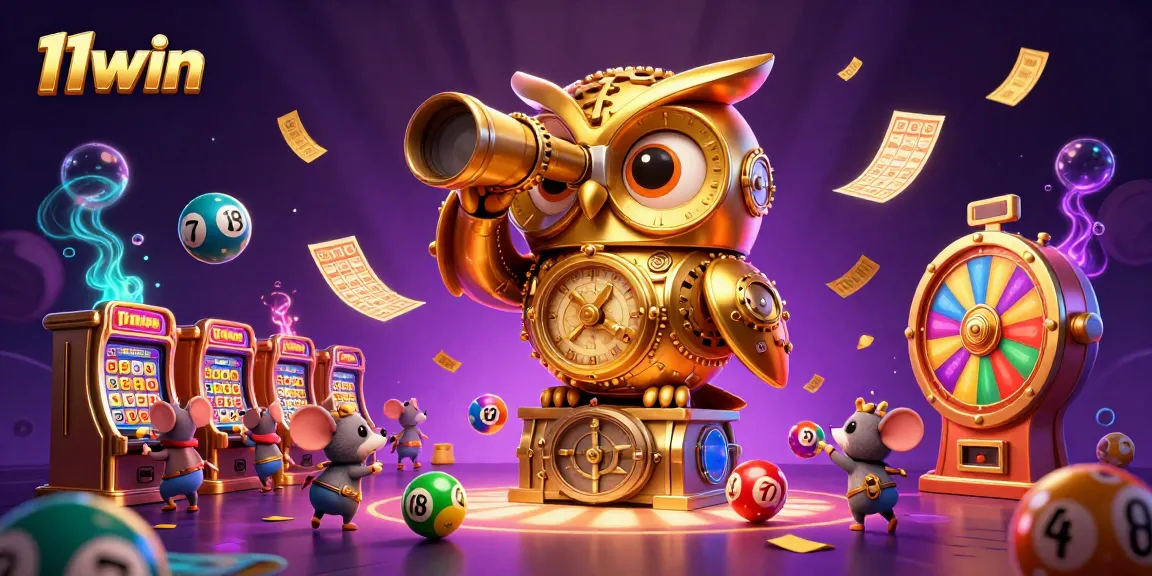 Engage with the vibrant 11win gaming experience, featuring a dynamic casino scene filled with excitement.