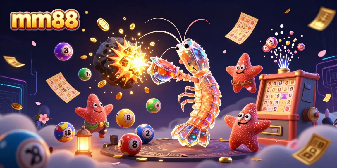 Engage in vibrant mm88 casino games with galactic samurai and sparkling lottery fun.
