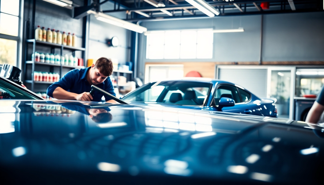 Experience the best car detailing Chattanooga TN with expert service in a clean, professional garage.