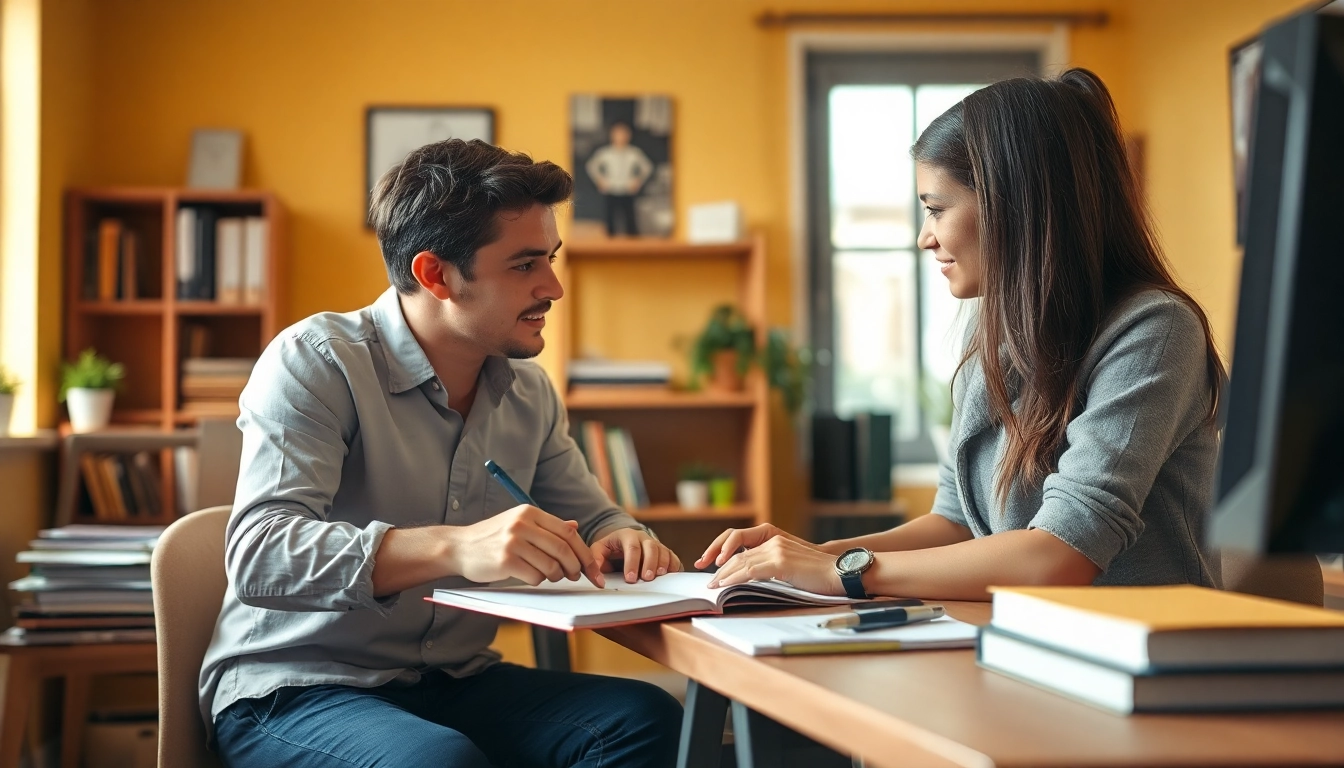 Engaging session with a TOEFL expert help for effective exam preparation.