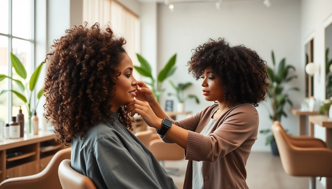 Transform your look with a perm at Omnia Salon in San Diego, featuring skilled stylists and eco-friendly products.